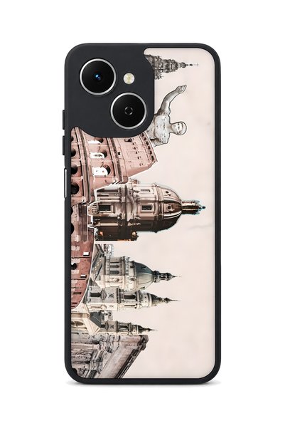 TECNO Spark 40C Compatible Amphitheater Patterned Camera Protected Shockproof...