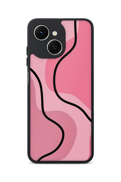 TECNO Spark 40C Compatible Flow Pattern Camera Protected Shockproof Case