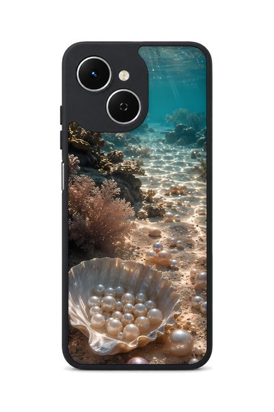 TECNO Spark 40C Compatible Pearl Pattern Camera Protected Shockproof Case