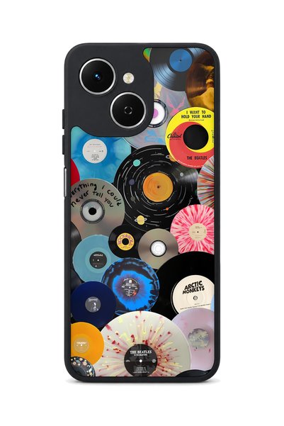 TECNO Spark 40C Compatible Plate Patterned Camera Protected Shockproof Case