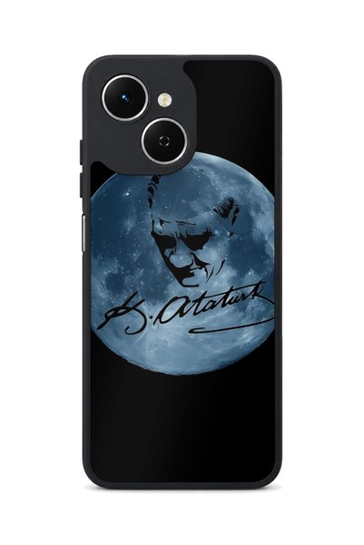 TECNO Spark 40C Compatible Silhouette Patterned Camera Protected Shockproof Case