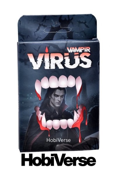 Hobiverse Virus Virus Social Bluffing Game Fun +4 Age Card Game