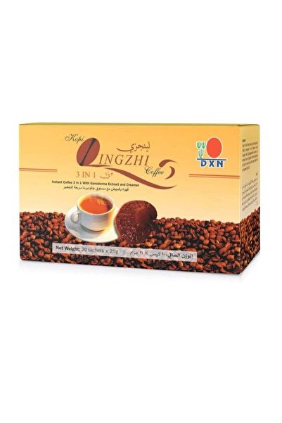 DXN لينجزي قهوة 3 في 1 بسكر