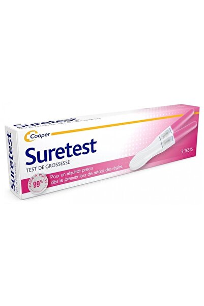 Cooper Test de sarcină Suretest, 2 teste, detecție precisă, urină, set