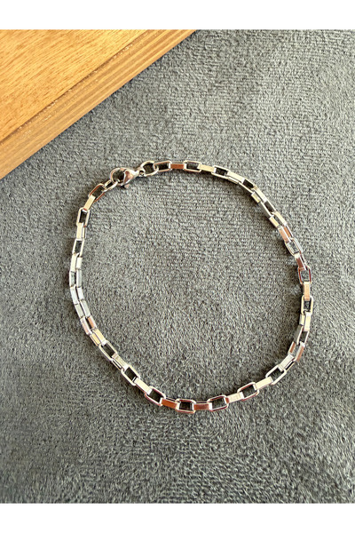 Rupen Kraft Stainless steel bracelet, non-tarnish, interlocking design, 20 cm...