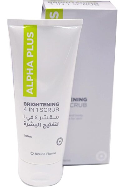 AVALON PHARMA Alpha Plus 4 In 1 Brightening Scrub 100ml