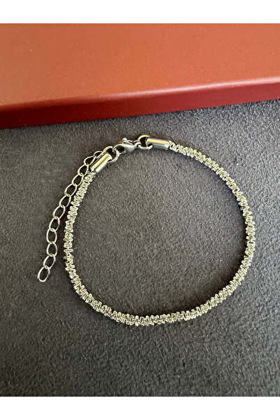 Rupen Kraft Stainless steel bracelet with anti-tarnish design, 17+5cm, 2mm