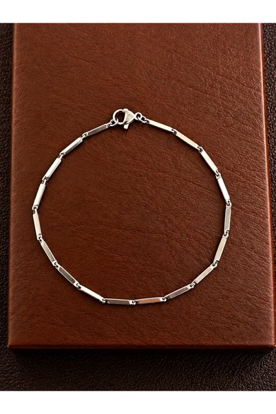 Aida Jewelss Stainless steel classic bangle - tarnish resistant - 20cm, 1.25mm