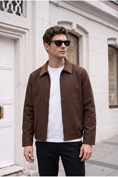 BASEL.CO Trucker Model Velvet Collared Jacket