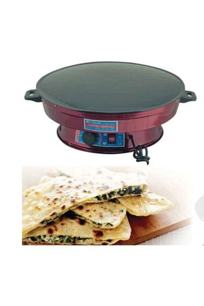 Uğur Emaye Termostatlı Katmer Ekmek Yufka Sacı 50 Cm