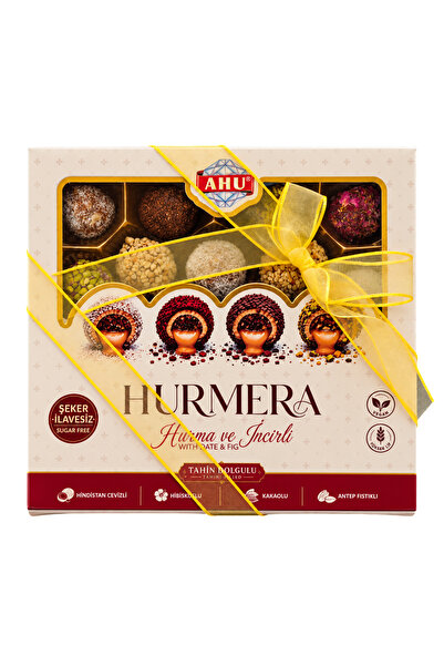 HURMERA Hurma ve İncirli Tahin Dolgulu Şeker İlavesiz Atıştırmalık