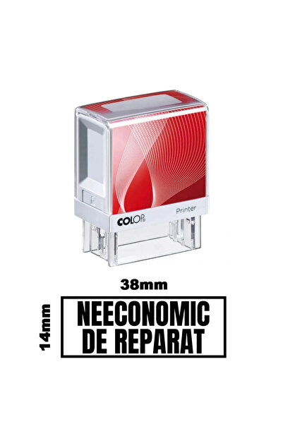 Colop Stampila DE BIROU NEECONOMIC DE REPARAT de birou 38x14mm, SO9423579453