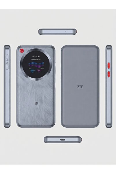 ZTE راوتر واي فاي متنقل U30 Pro 5G سريع، يدعم Wi-Fi 6، مع اشتراك إنترنت غير محدود لمدة 3 أشهر