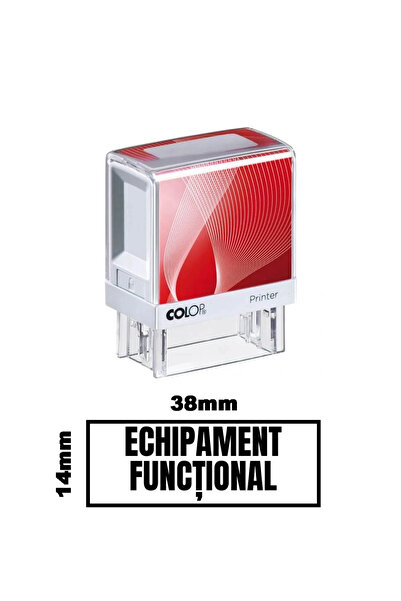 Colop Stampila DE BIROU ECHIPAMENT FUNCTIONAL de birou 38x14mm, SO9423579443