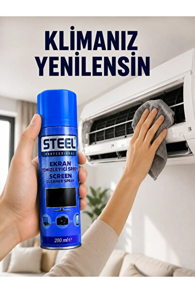 Klima Klarında Etkili Temizlik Sağlayan Sprey