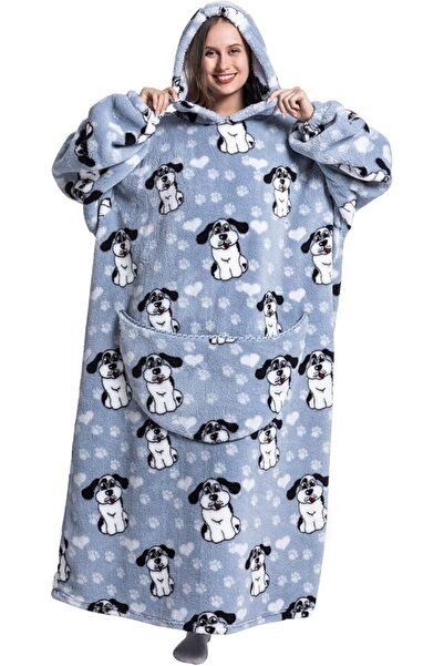 GENERAL Oversized Blanket Hoodie for Women and Men Thick Warm Hoodie with Gia...