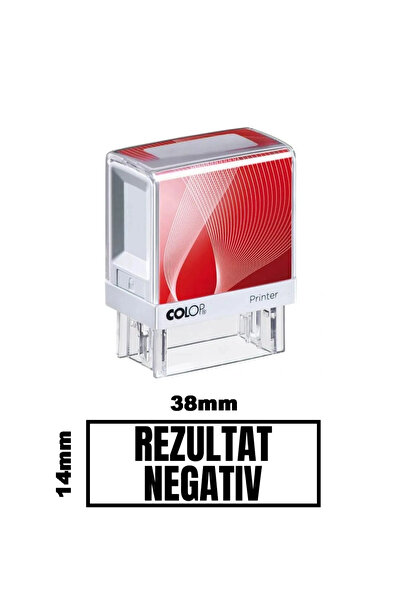Colop Stampila DE BIROU REZULTAT NEGATIV de birou 38x14mm, SO9423579408