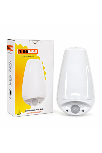 E BULURUM E27 - IP20 Soft 0,4W - 50W Çınar Sensörlü Led Aplik Duvar Lambası E2003-2