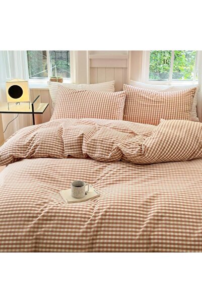 LifeTB Cotton Floral Duvet Cover Queen Girl Pink Flower Bedding Sets Garden S...