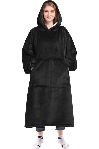 GENERAL Waitu Wearable Blanket Sweatshirt for Women and Men, Super Warm and C...
