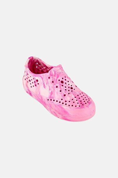 Reebok Toddlers Girl Classic MLD Slip On Sandals, Pink