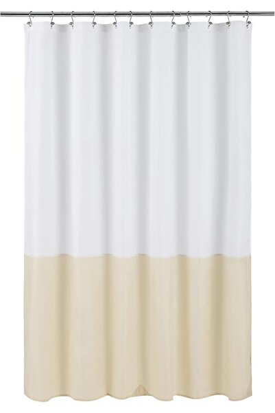 ALYVIA SPRING Sage Green Fabric Shower Curtain Liner Waterproof - Soft & Ligh...