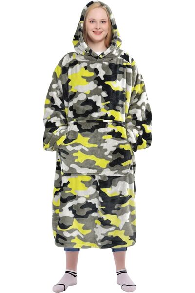 GENERAL Waitu Wearable Blanket Sweatshirt for Women and Men, Super Warm and C...