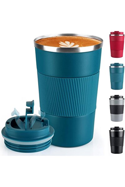 GENERAL Coffee Mug 12oz - Insulated Coffee Travel Mug Spill Proof with Leakpr...