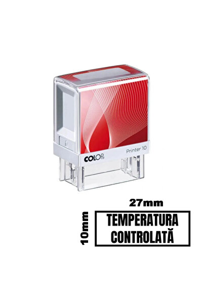 Colop Stampila TEMPERATURA CONTROLATA de birou 27x10mm, SO9423579194