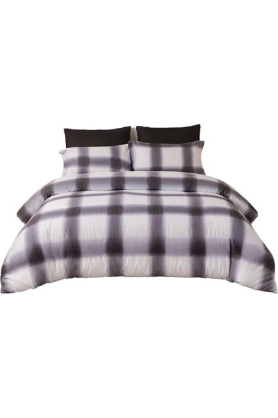 D DONETELLA FEEL THE LUXURY طقم لحاف مطبوع من دونيتلا، مقاس كينج 220×240 سم -...