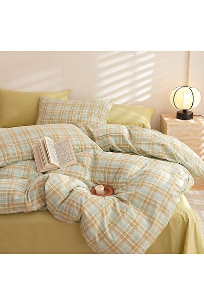 LifeTB Cotton Floral Duvet Cover Queen Girl Pink Flower Bedding Sets Garden S...