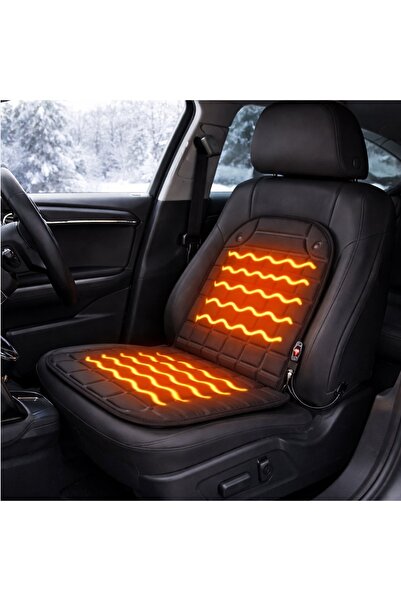 DD SHOP Husa cu Incalzire pentru Scaun Auto 47x96cm - Huse Automobil, Organiz...