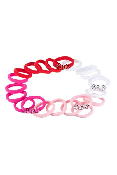 DD SHOP Elastice Par Frotte de Diferite Culori Strass pentru Copii - 22buc