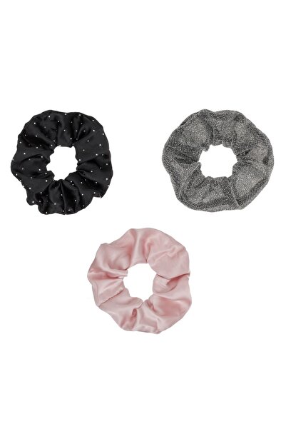 DD SHOP Elastice Par Textile Satinate Roz Negru Lurex Negru Strass pentru Fem...
