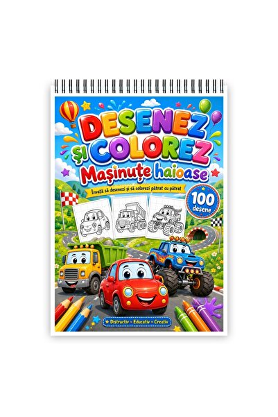 Legendary Gifts Învață să desenezi și să colorezi – 100 de desene în grilă - ...