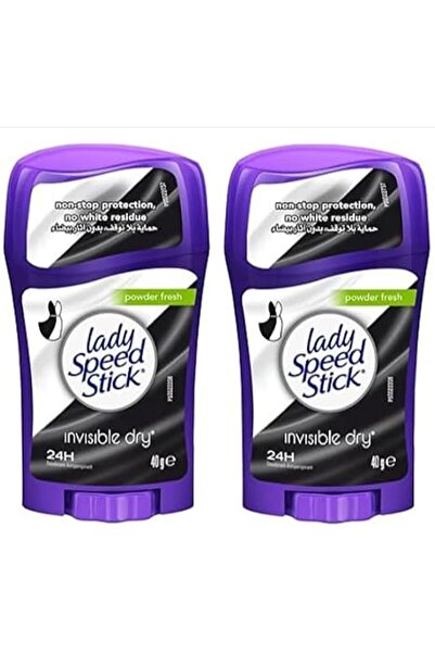 LADYBİRDAKSESUAR Lady Speed Stick Deodorant 1.4 Ounce Powder Fresh Invisi Dry...