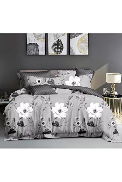 GOLDEN HOME طقم أغطية سرير مقاس كينج/مقاس فردي، غطاء لحاف، غطاء وسادة، 6 قطع،...