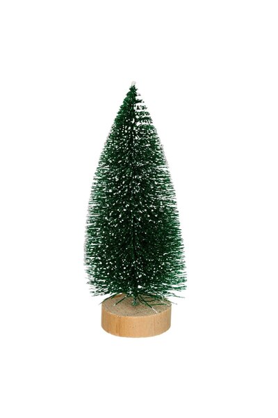 DD SHOP Brad Decorativ de Craciun Verde Nins Glitter 17cm - Brazi Artificiali...