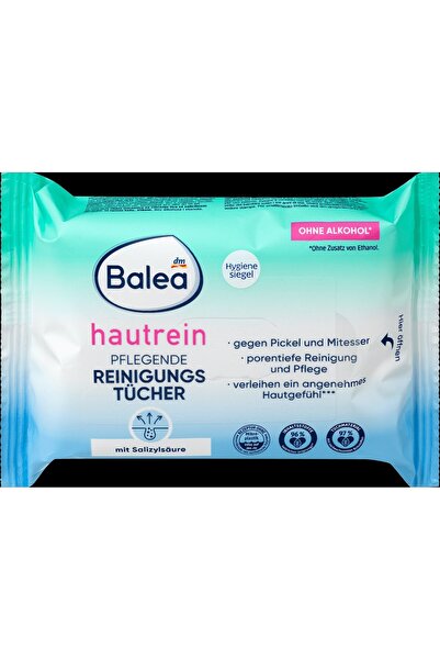 BALEA Șervetele demachiante, 25 buc - Anti-acnee