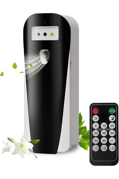 KASTWAVE موزع معطر هواء أوتوماتيكي مع جهاز تحكم عن بعد، موزع عطور قابل للبرمج...