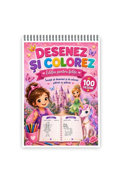 Legendary Gifts Învață să desenezi și să colorezi – 100 de desene în grilă - ...
