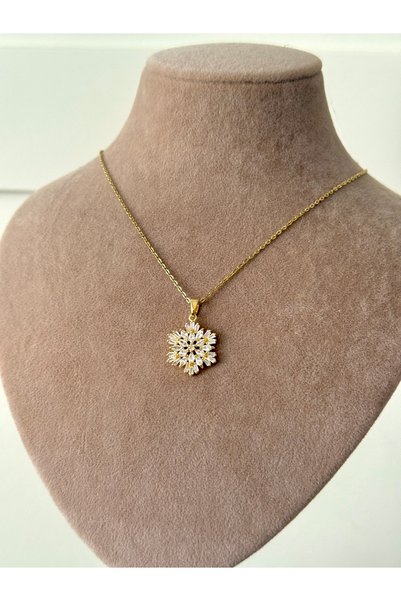 YOUES JEWELRY ÇELİK TAŞLI KADIN KOLYE
