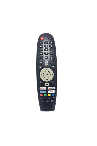TAYFUN senna İle Uyumlu Model 55OVF9000UQK Google Tv Kumanda-Ses Komutsuz