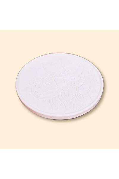 Generic (Unbranded) صحن/كوستر دائري بنقشة زهرة