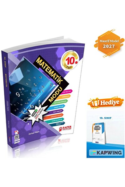 Zafer Yayınları 10. Sınıf Matematik Modu Konu Anlatım Fasikül Kitabı 2027 Maa...
