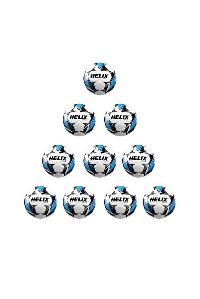 Helix Unity 5 Hibrit Futbol Topu 10’lu Set Okullara Özel Dayanıklı Sert Yapı ...