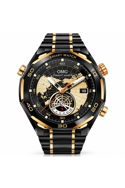 Bagajon Kalobee SK55 PRO AI Yapay Zeka Destekli 3 Kordonlu Akıllı Saat – 1.6"...