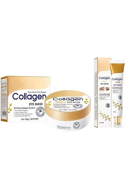 Yelajoy Collagen Eye Masks with Roller Eye Cream, Hydrating Eyes Patches, Und...
