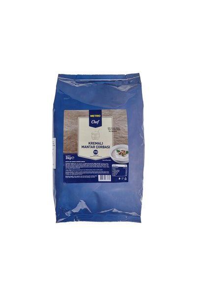 Metro Chef Kremalı Mantar Çorba 3 Kg - Pratik Toz Çorba