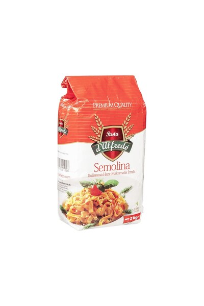 Semolina Unu 2Kg - Makarnalık İrmik, Durum Buğdayı